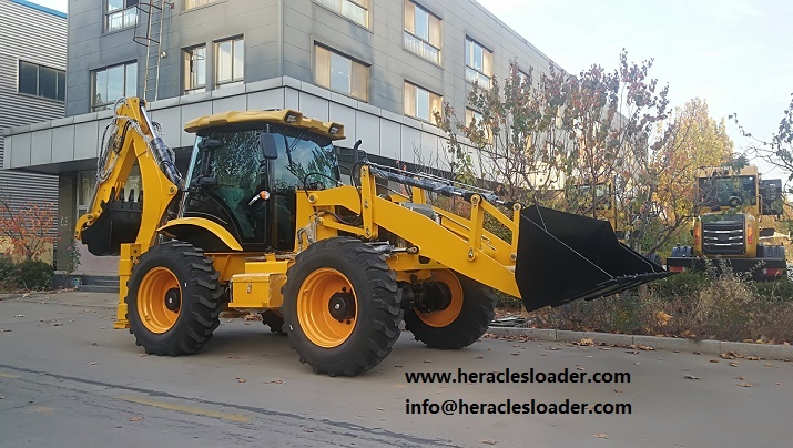 Heracles WZ40-30 backhoe loader